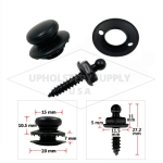 German Black Tenax® Fasteners
